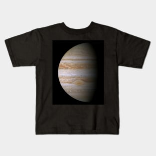 Cassini Jupiter Portrait Kids T-Shirt